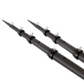 Tigress XD 3k Carbon Fiber Telescoping Outrigger Poles  18 feet  Matte Black Black  Pair 88679