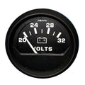 Faria Euro Black 2 Voltmeter 2032 V 12860