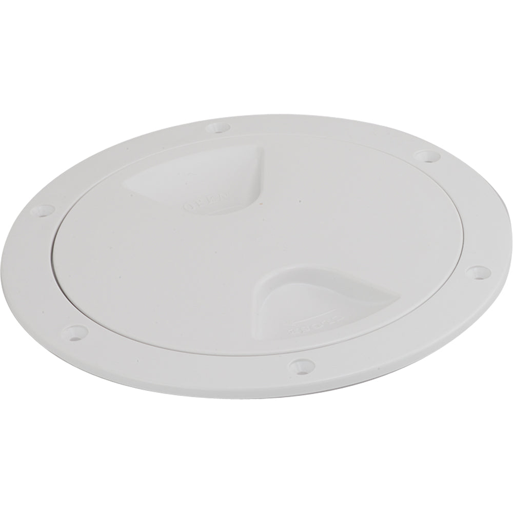 SeaDog ScrewOut Deck Plate  White  5 3357501