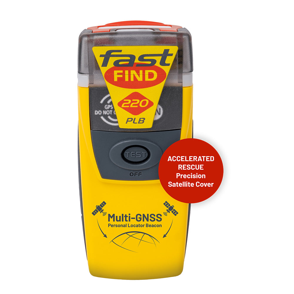 McMurdo FastFind 220 PLB  Personal Locator Beacon 91001220AC