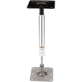 Attwood SWIVLEZE LockNPin 34 Pedestal Kit 13 Post 7 x 7 Stainless Steel Base Plate Threaded 977339T