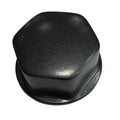 Schmitt Marine Faux Center Nut Black w12  58 M12 Base fCast Steering Wheels CAP030B
