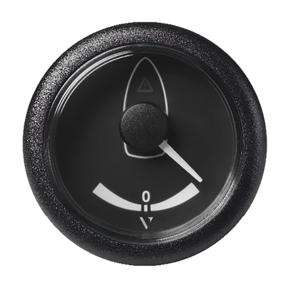 Veratron 52MM 2116 ViewLine Rudder Angle Gauge 40 STBPort  Black Dial  Bezel A2C59514154