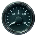 VDO SingleViu 52mm 2116 Water Temp Gauge  250 F  29122 OHM A2C3833350030