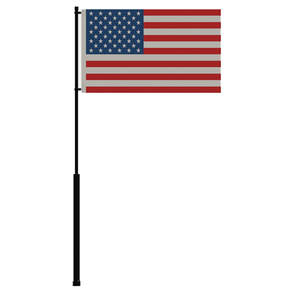 Mate Series Flag Pole  36 wUSA Flag FP36USA
