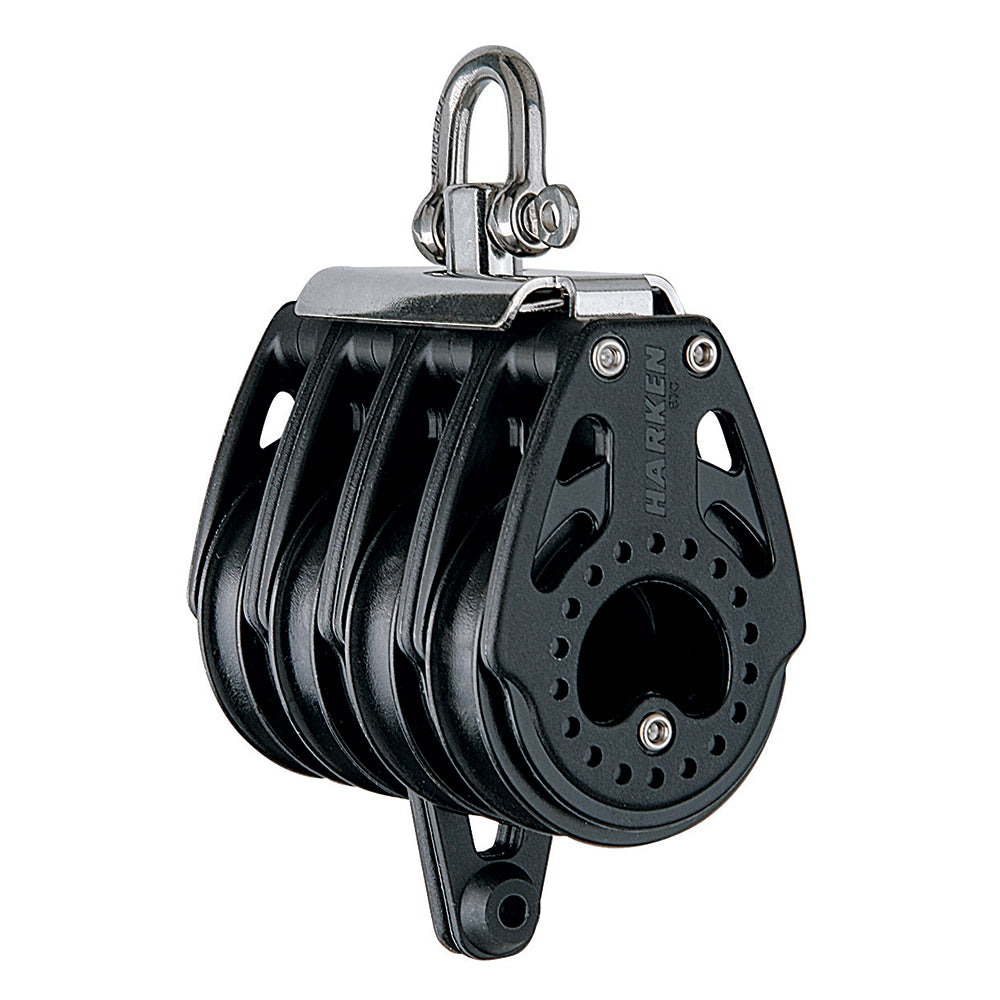 Harken 57mm Quad Block Swivel Center Becket HSB380