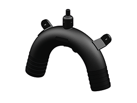 Vented Loop 1.5" (38.1mm)  Black