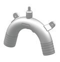 Vented Loop 1.5" (38.1mm), White