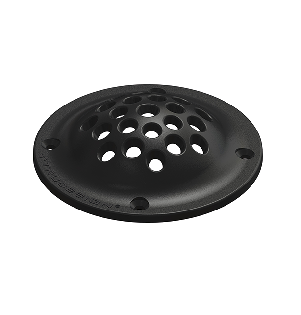 Round Strainer 1.25" (31.8mm) black