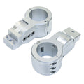 PTM Watersports Board Rack Mounts  238 Pipe Clamp  Silver P131982380TEBCL