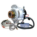 Balmar Alternator 120 AMP 12V 12 Single Foot Spindle Mount Dual Vee Pulley Regulator  Temp Sensor 621VUPMC120DV