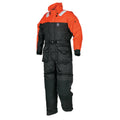 Mustang Deluxe AntiExposure Coverall  Work Suit  OrangeBlack  XL MS217533XL206