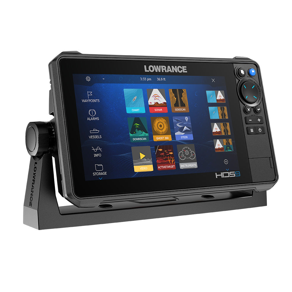 Lowrance HDS PRO 9  w Preloaded CMAP DISCOVER OnBoard  No Transducer 00015996001
