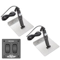 Lectrotab XKA Stainless Steel Trim Tab Kit wRocker Switch  9 x 9 XKAF9X9