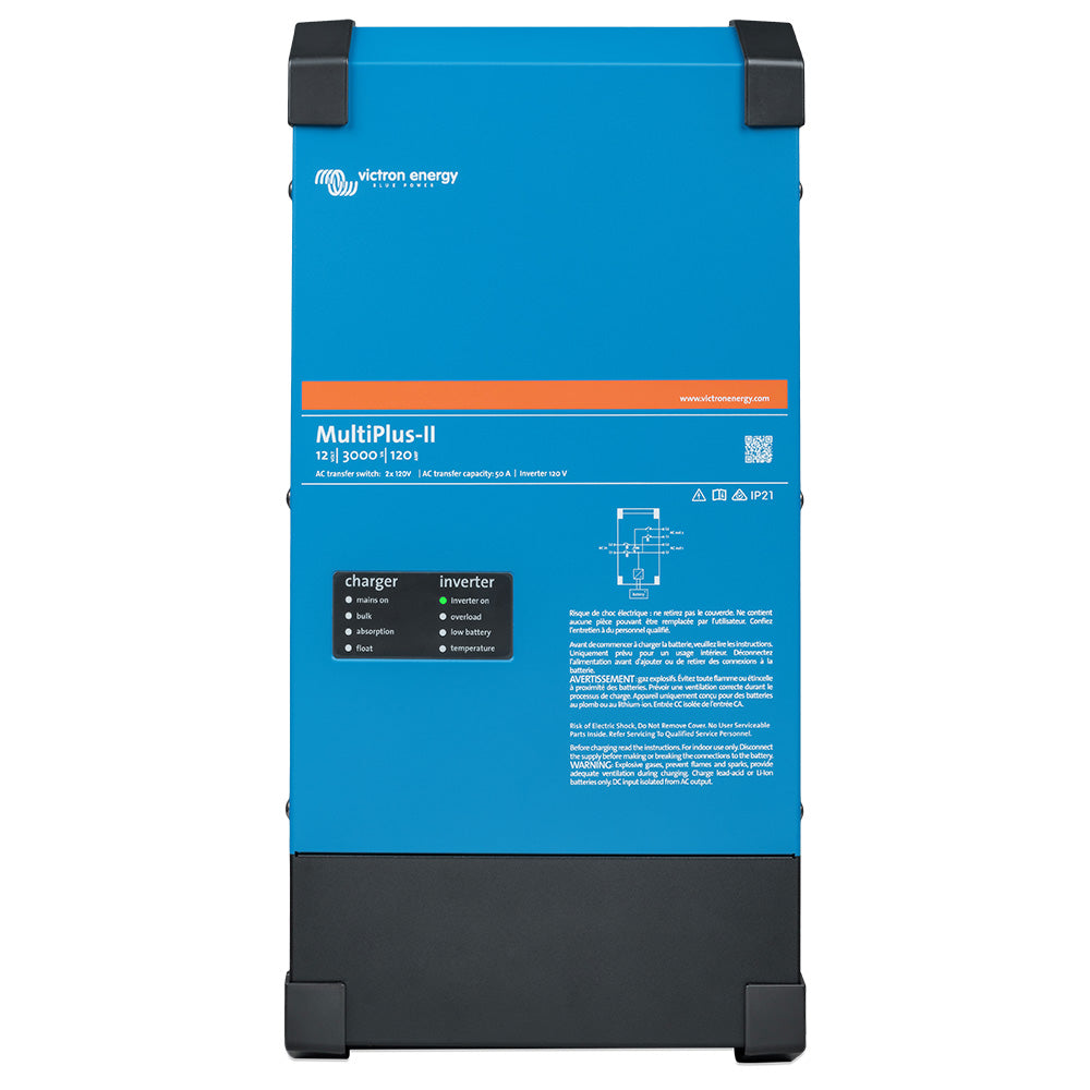 Victron MultiPlusII 123000  12050  2x 120V UL 458 PMP122305102