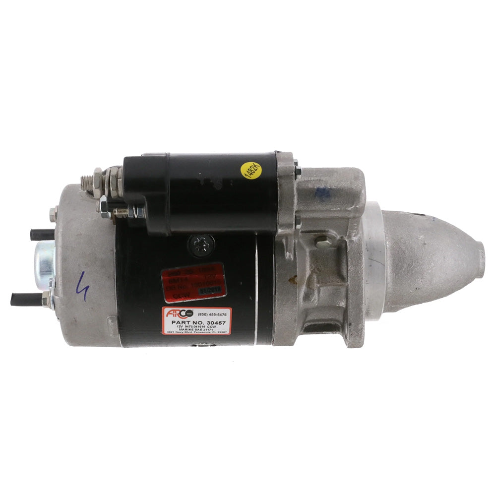 ARCO Marine Top Mount Inboard Starter  Counter Clockwise Rotation 30457