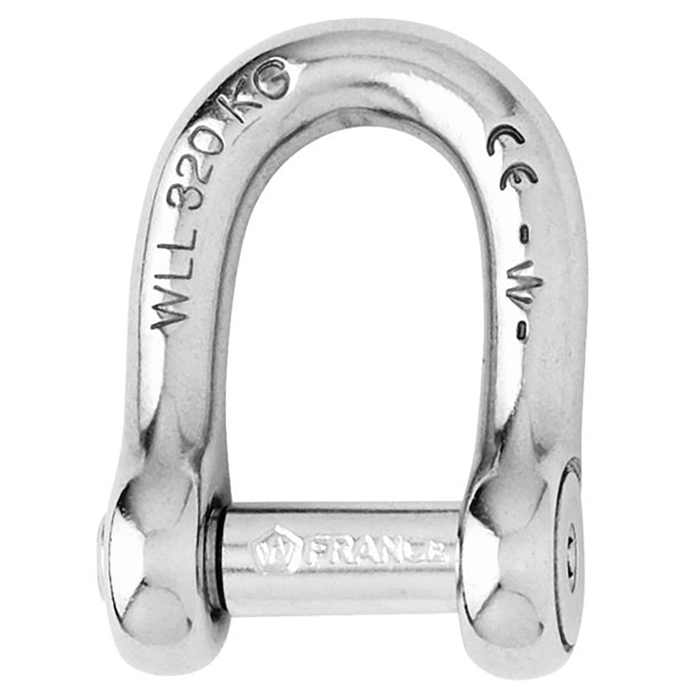 Wichard SelfLocking Allen Head Pin D Shackle  12mm Diameter  1532 1306W