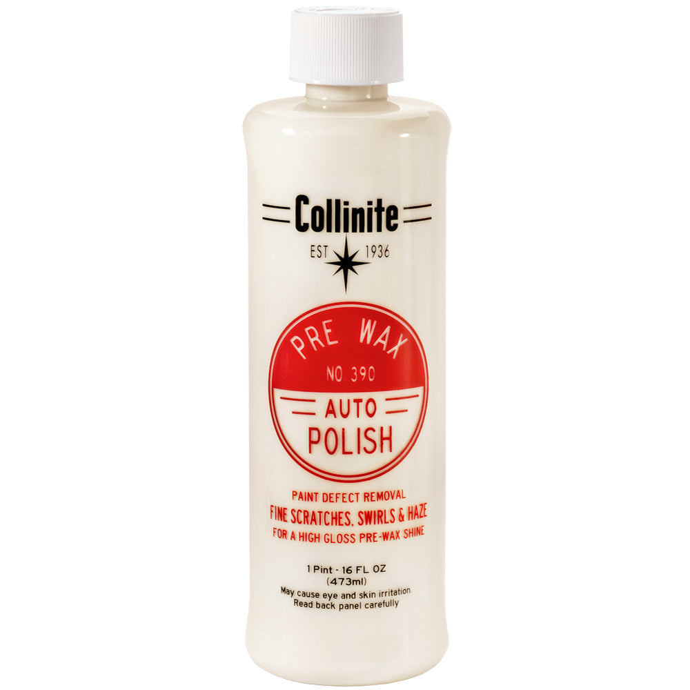 Collinite 390 PreWax Auto Polish  16oz 390