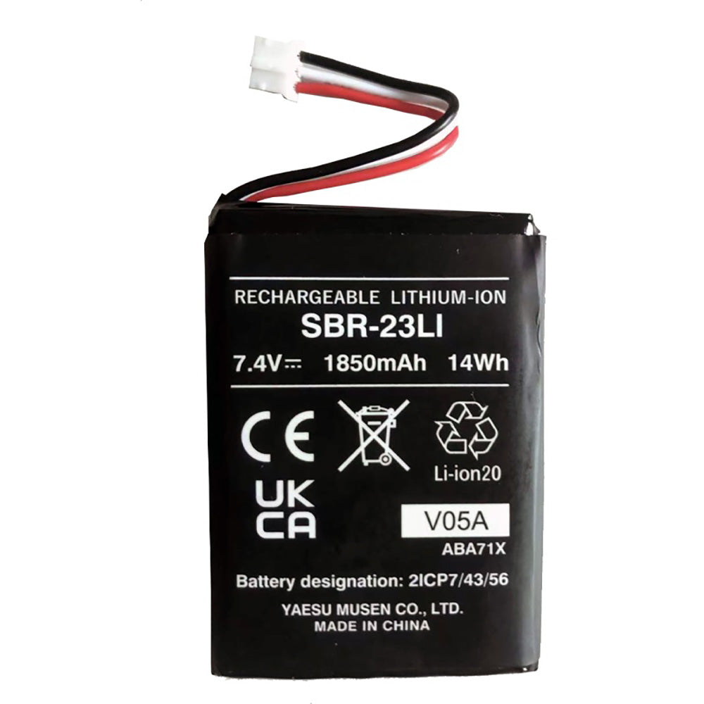 Standard Horizon SBR23LI LiIon Battery Pack fHX210  HX40 SBR23LI