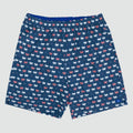 Guy Harvey Castaway 7" Volley Swim Trunk - Crab Walk — ESTATE BLUE (official product shot)