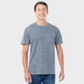 Guy Harvey Coastal Wash Pocket Tee - Trap To Table — WINDWARD BLUE (official product shot)
