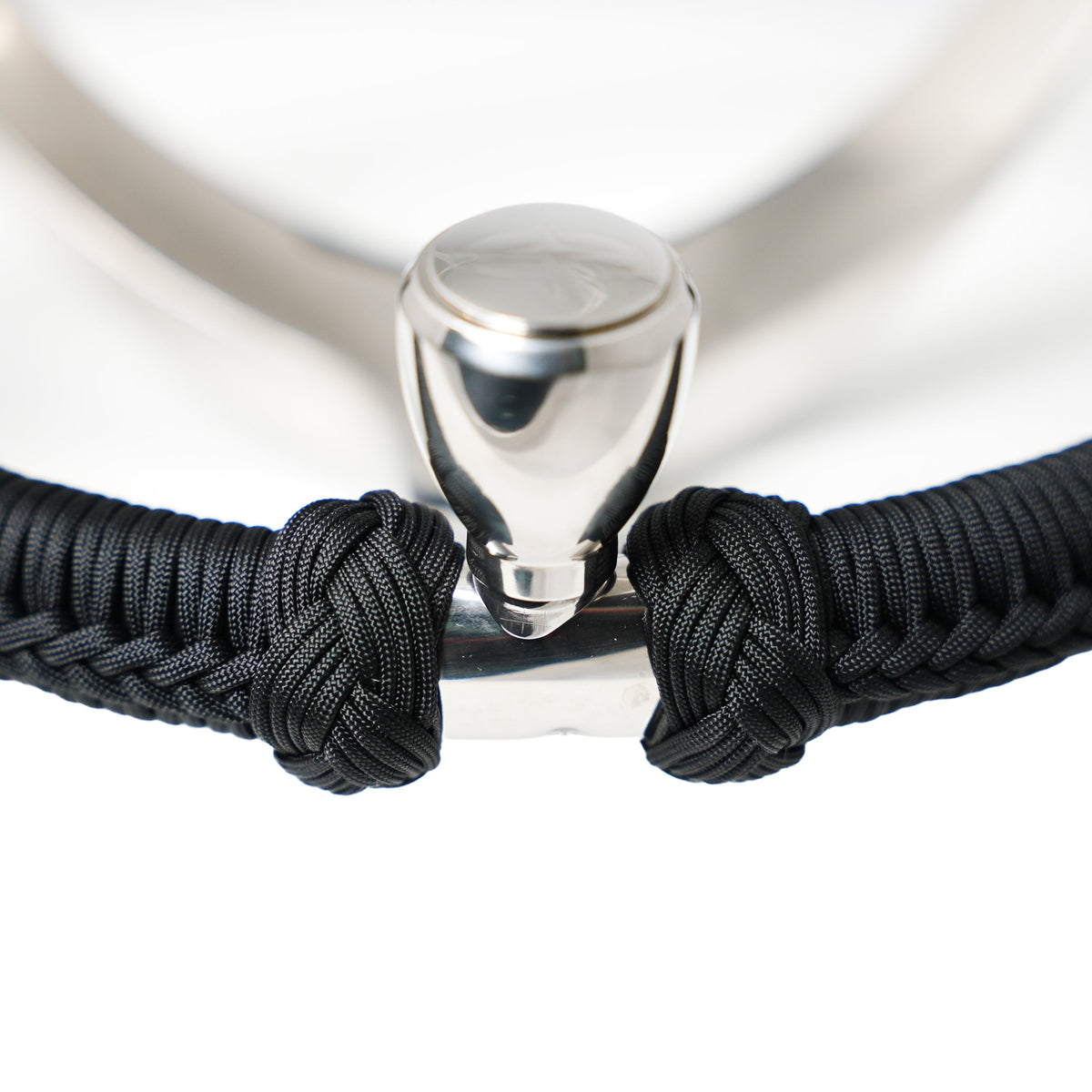 Capt. Hunter's Nautical Creations Paracord Wrapped, 13-1/2" Wheel w/ Knob