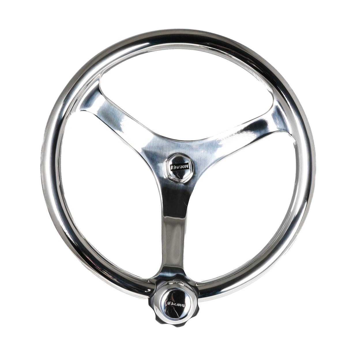Edson Polished Stainless Steering Wheel- 1710ST