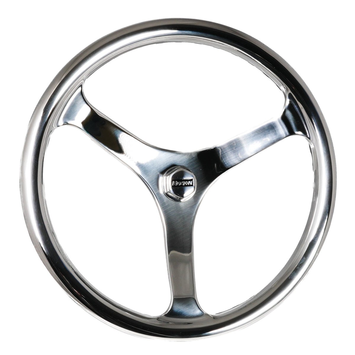 Edson Polished Stainless Steering Wheel- 1710ST