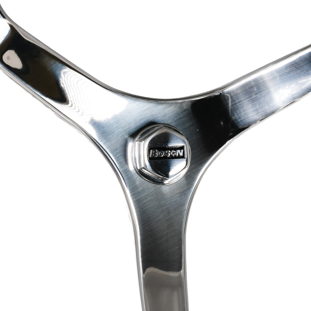 Edson Polished Stainless Steering Wheel- 1710ST