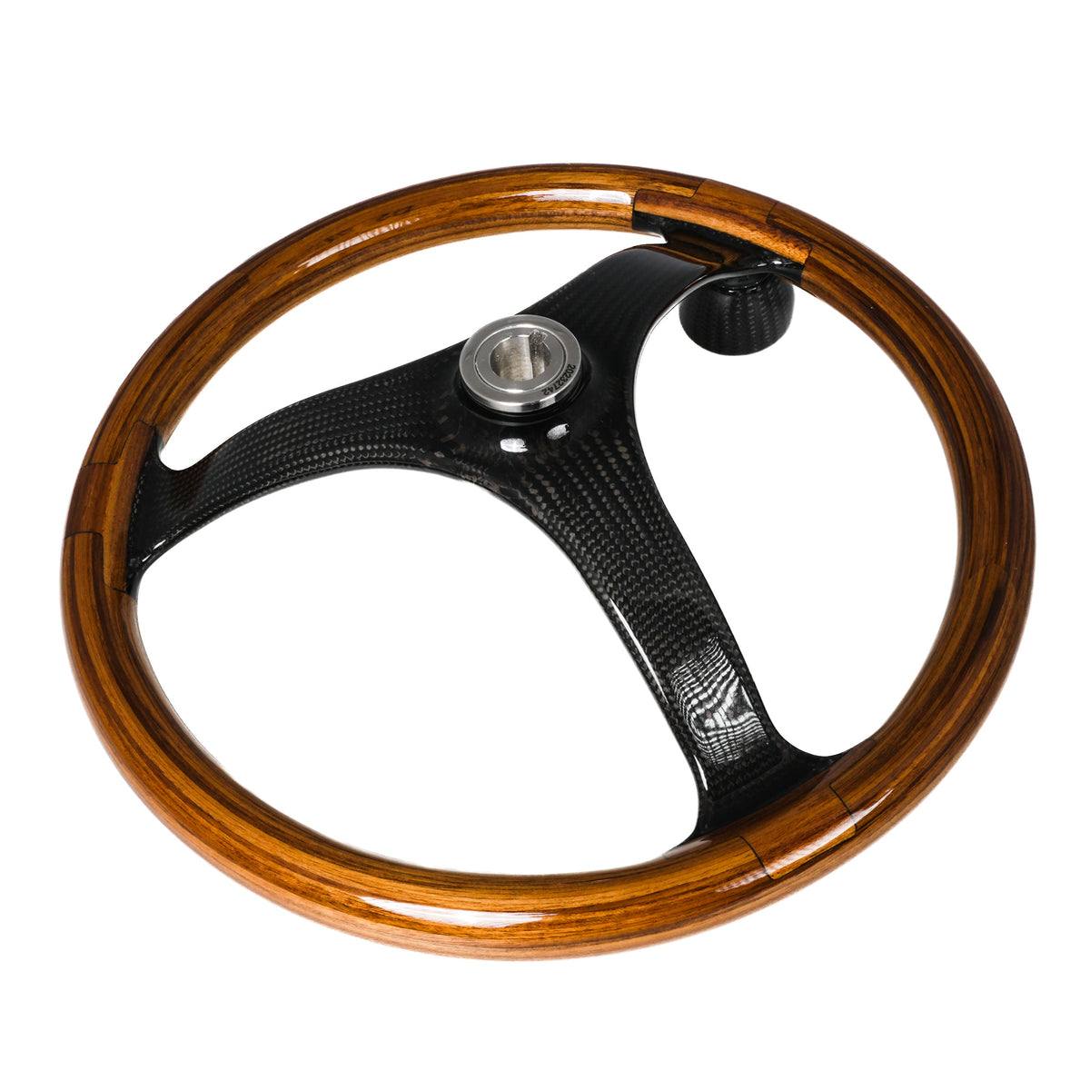 Edson Teak & Carbon Fiber Wheel