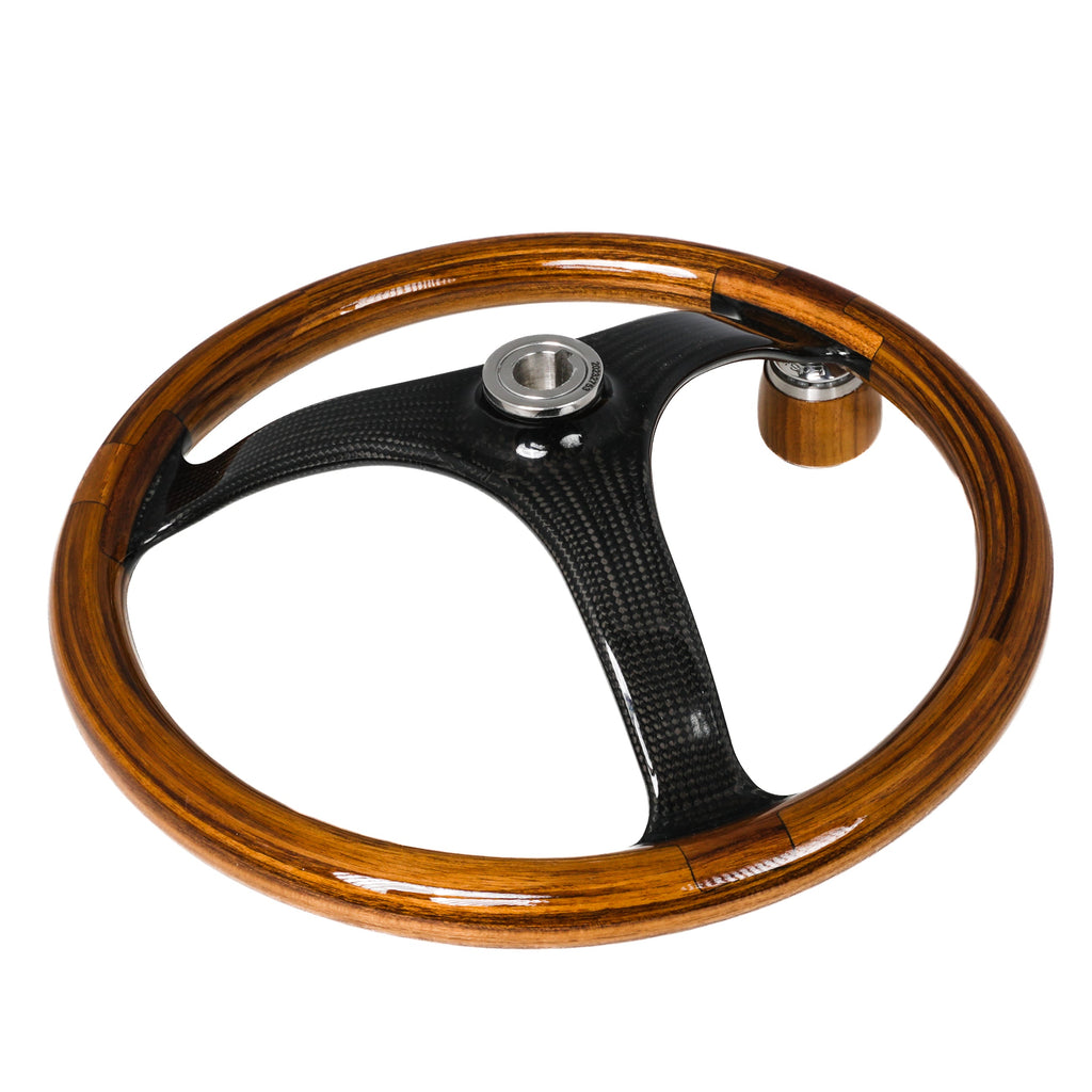 Edson Teak & Carbon Fiber Wheel