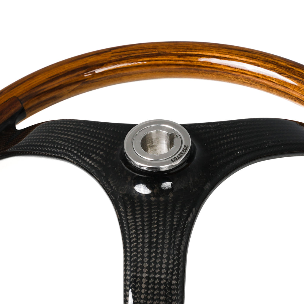 Edson Teak & Carbon Fiber Wheel
