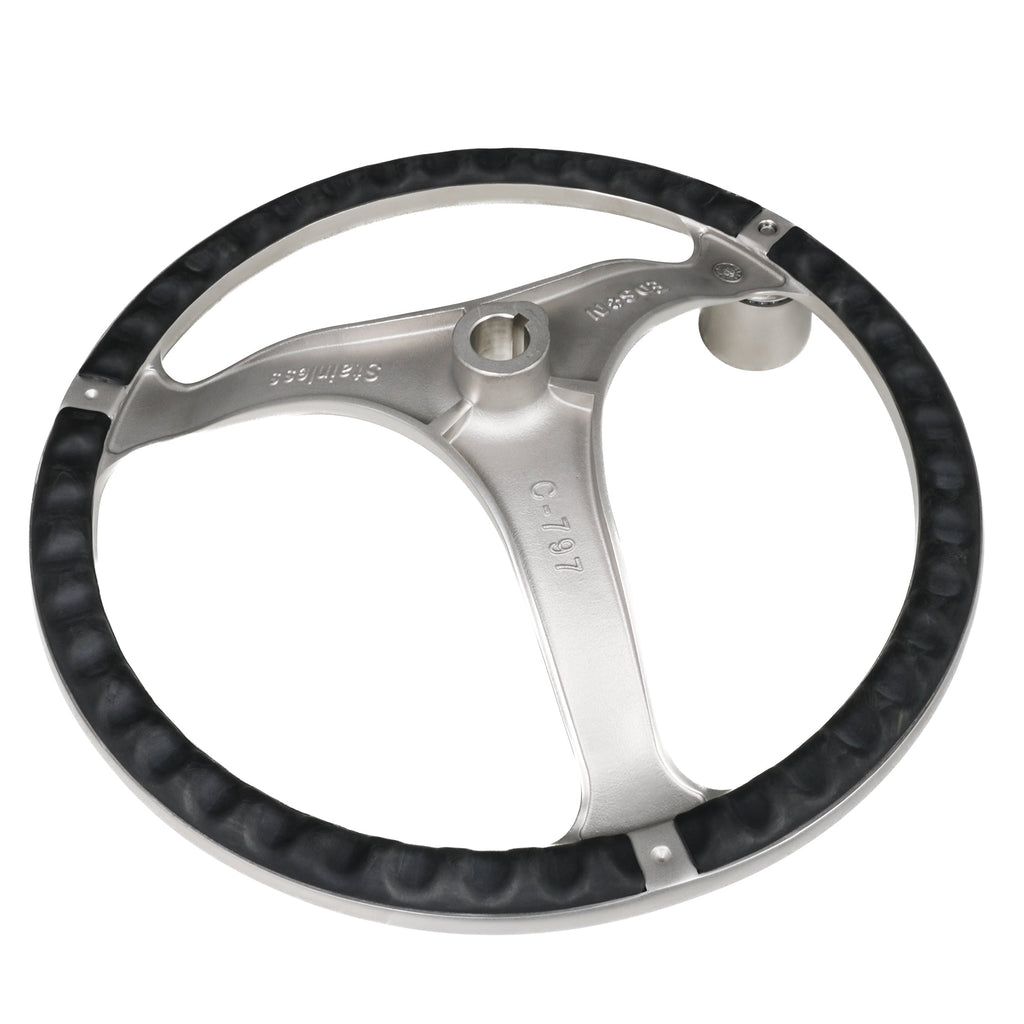 Edson Satin Steering Wheel- 171WB