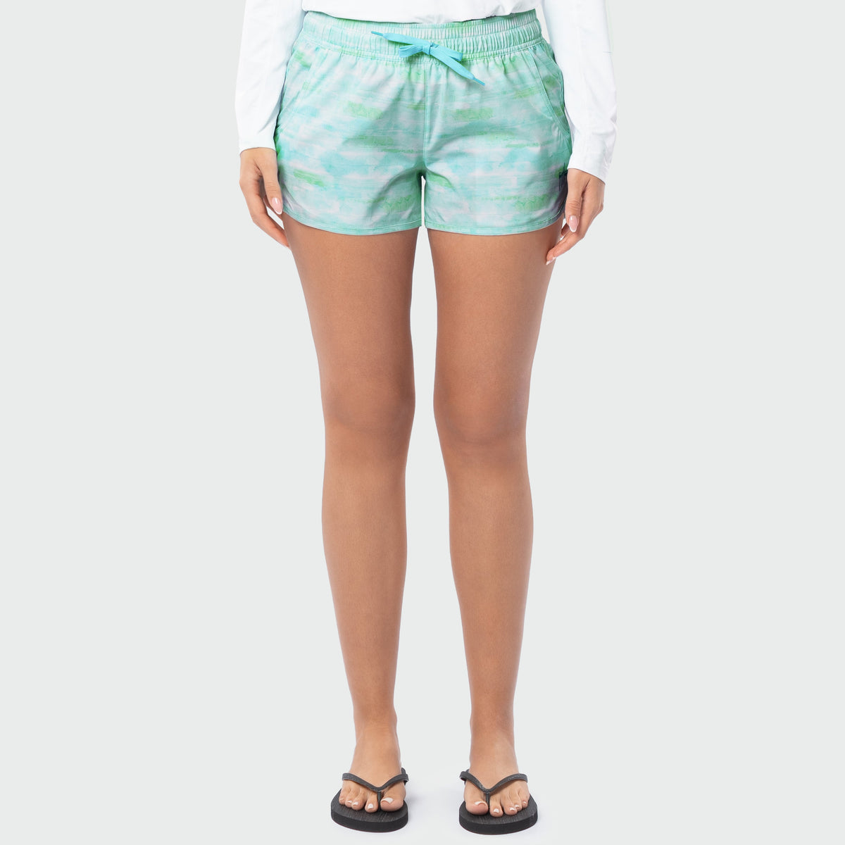 Guy Harvey Dock 2 Deck Shorts - Scale Ripple — SKYWAY (official product shot)