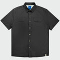 Guy Harvey Eco Angler Fishing Shirt - Caviar — CAVIAR (official product shot)