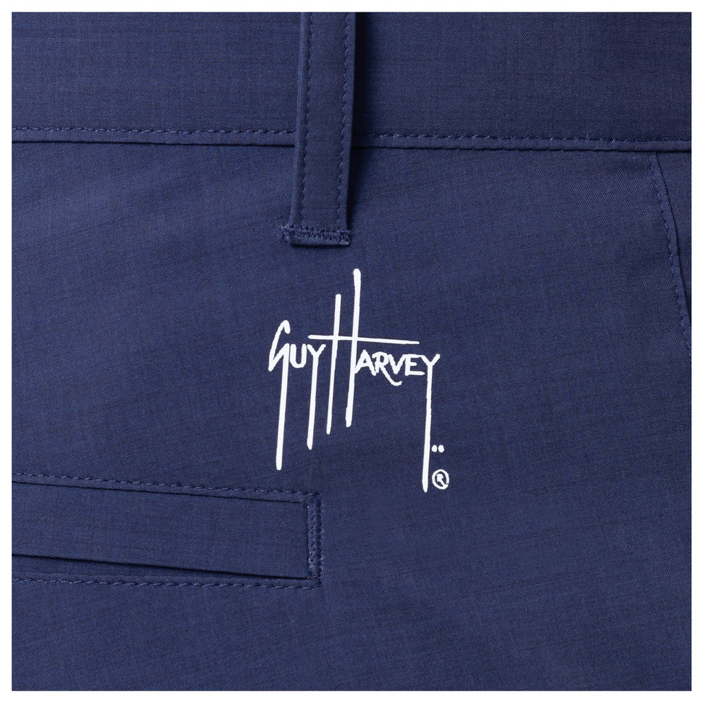 Guy Harvey Dock 2 Deck Active Short - Navy — ESTATE BLUE (official product shot)