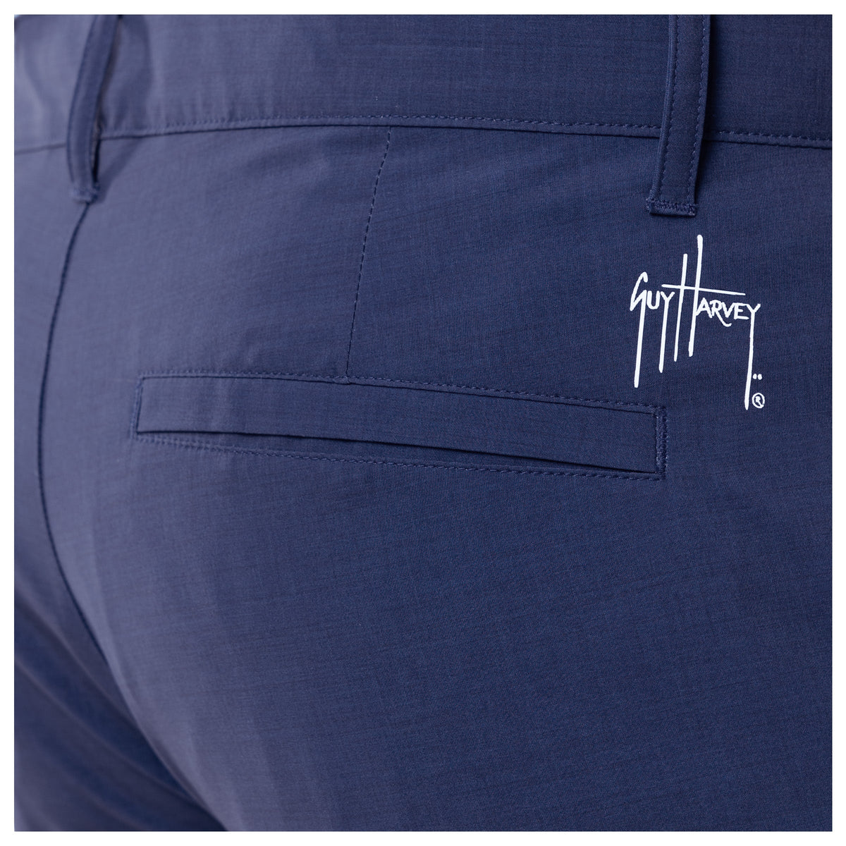 Guy Harvey Dock 2 Deck Active Short - Navy — ESTATE BLUE (official product shot)