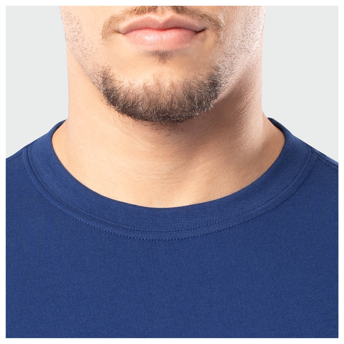 Guy Harvey OG Tee - Bass Badge — ESTATE BLUE (official product shot)