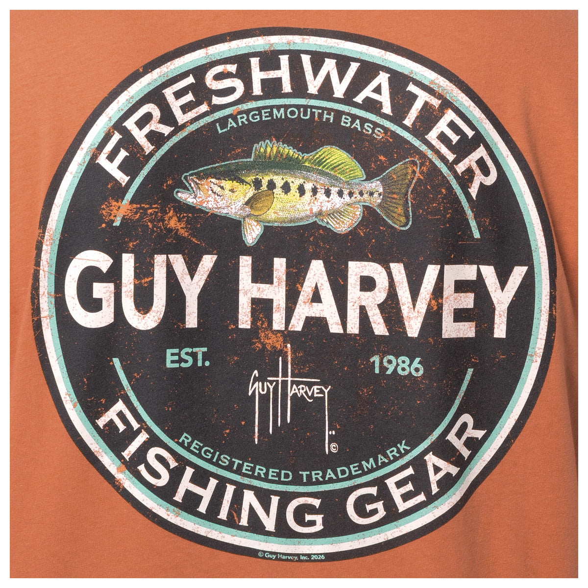 Guy Harvey HarborLite Long Sleeve Tee - Fresh Gear — BONE WHITE (official product shot)