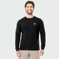 Guy Harvey HarborLite Long Sleeve Tee - Rig Masters — CAVIAR (official product shot)