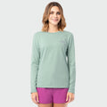 Guy Harvey HarborLite Long Sleeve Tee - Take It Slow — BLUE SURF (official product shot)