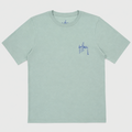 Guy Harvey Kids HarborLite Tee - Little Harveys — BLUE SURF (official product shot)