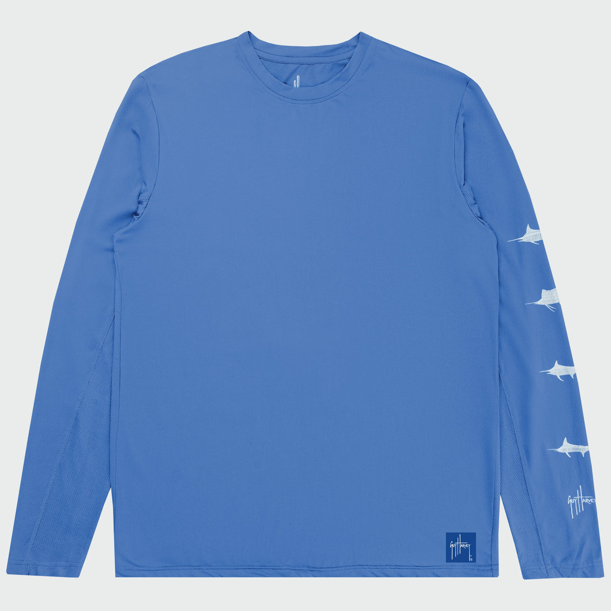 Guy Harvey Men's Marlin Air Sun Protection Crew - Marina — MARINA (official product shot)