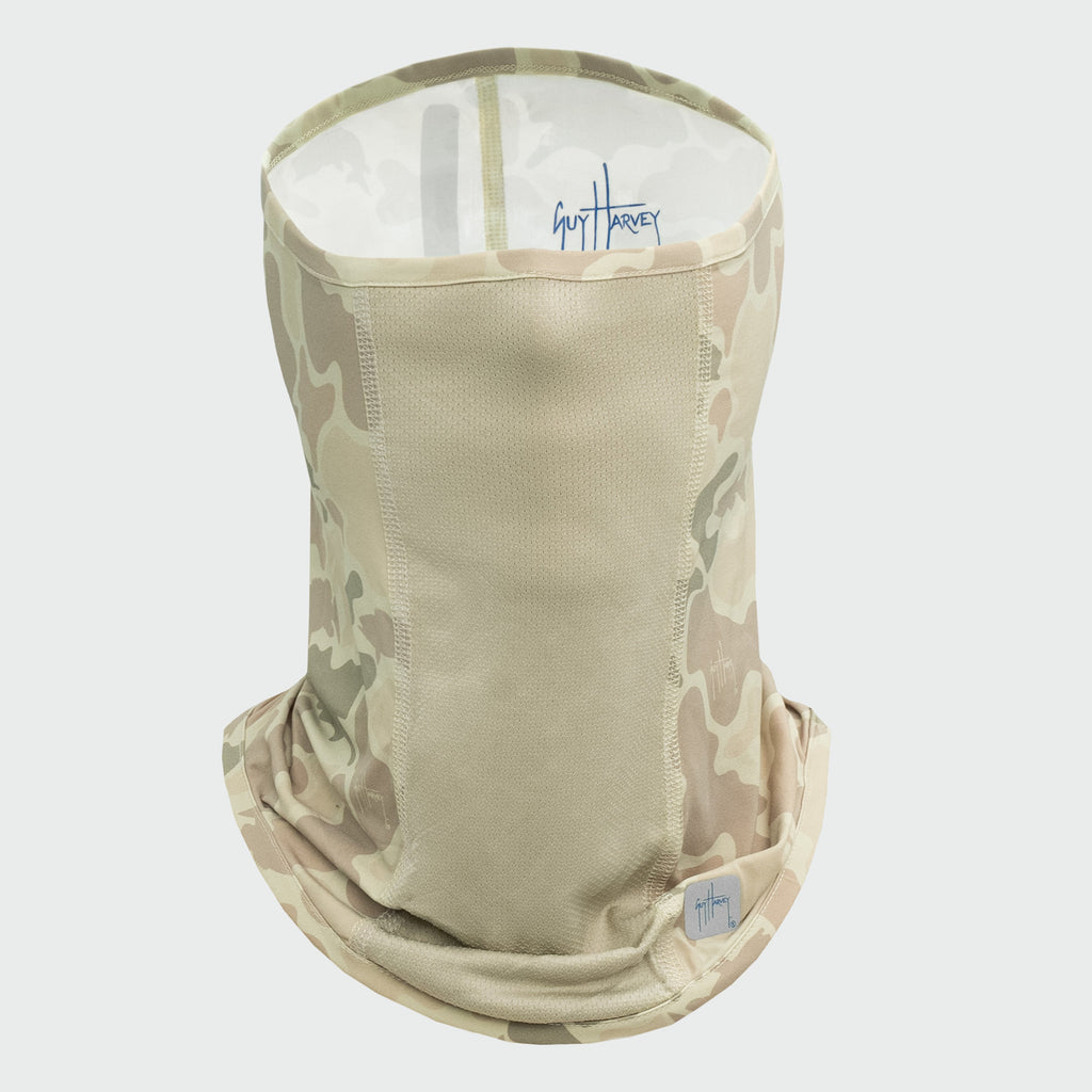 Guy Harvey Marlin Air Gaiter - Mallard Camo — ALMOND MILK (official product shot)