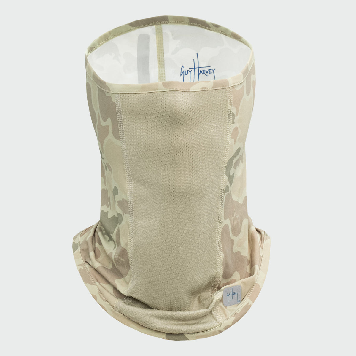 Guy Harvey Marlin Air Gaiter - Mallard Camo — ALMOND MILK (official product shot)