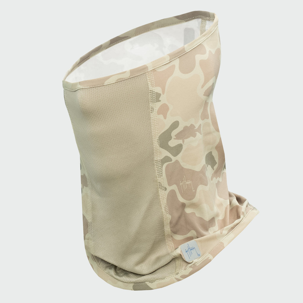 Guy Harvey Marlin Air Gaiter - Mallard Camo — ALMOND MILK (official product shot)