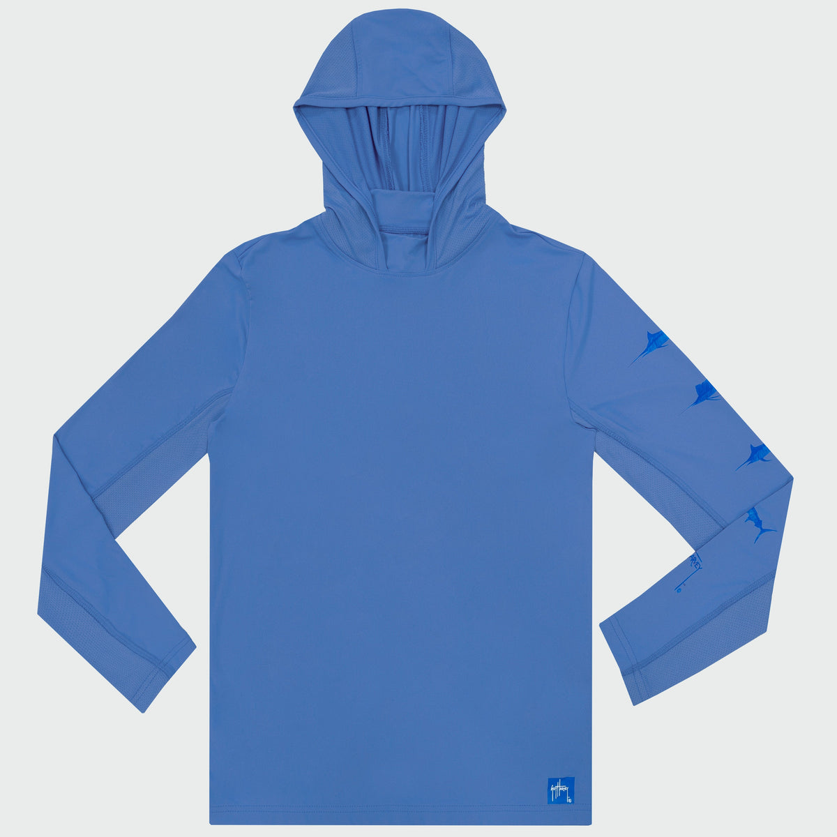 Guy Harvey Kids Marlin Air Sun Protection Hood - Marina — MARINA (official product shot)
