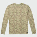 Guy Harvey Men's Marlin Air Sun Protection Printed Crew - Mallard Camo — ALMOND MILK (official product shot)