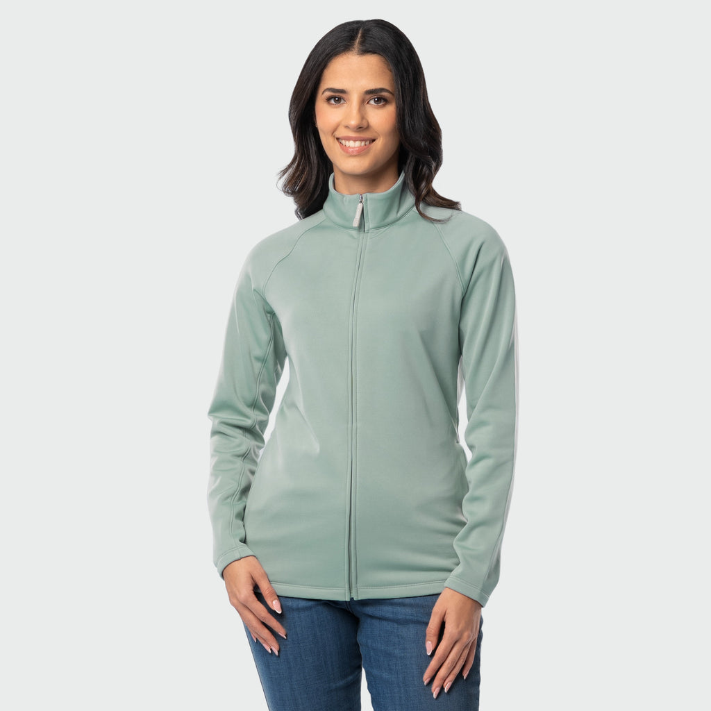Guy Harvey Navigator Fleece Full Zip - Blue Surf — BLUE SURF (official product shot)