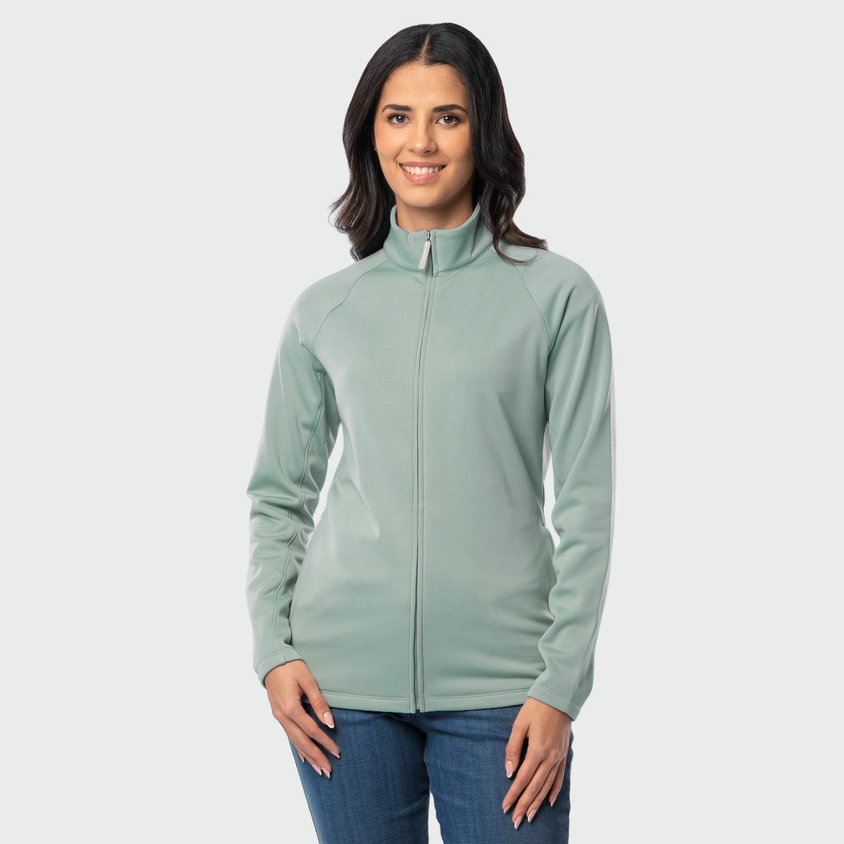 Guy Harvey Navigator Fleece Full Zip - Blue Surf — BLUE SURF (official product shot)